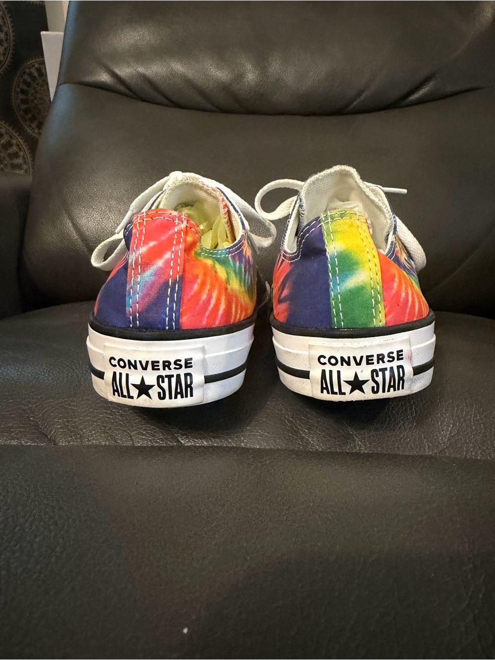 Converse Tie-Dye Rainbow Low Top Sneakers - Picture 3 of 7